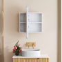 Athena 750mm LED Round Wall-Hung Shaving Cabinet Athena 750mm LED Round Wall-Hung Shaving Cabinet